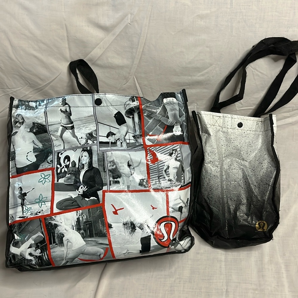 2 lululemon bags used condition